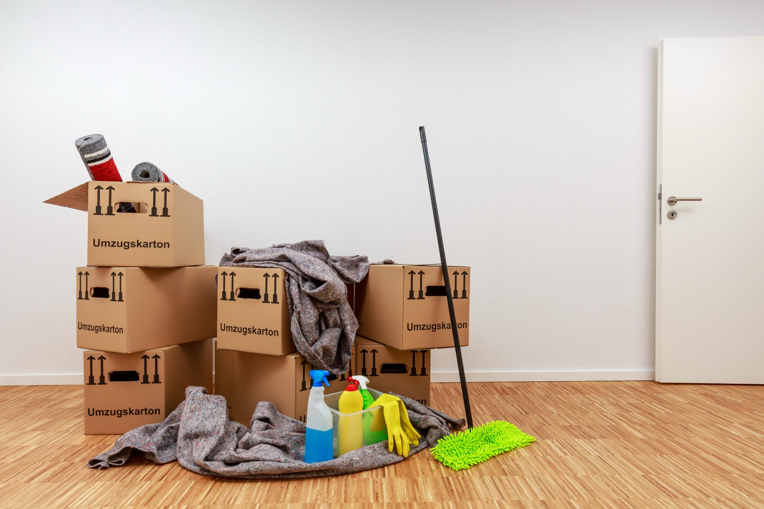 Komplette Räumung einer Etagenwohnung in Gevelsberg-Silschede inklusive fachgerechtem Möbelabtransport.